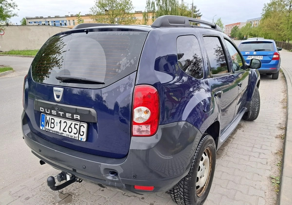 Dacia Duster cena 28900 przebieg: 246000, rok produkcji 2012 z Warszawa małe 37